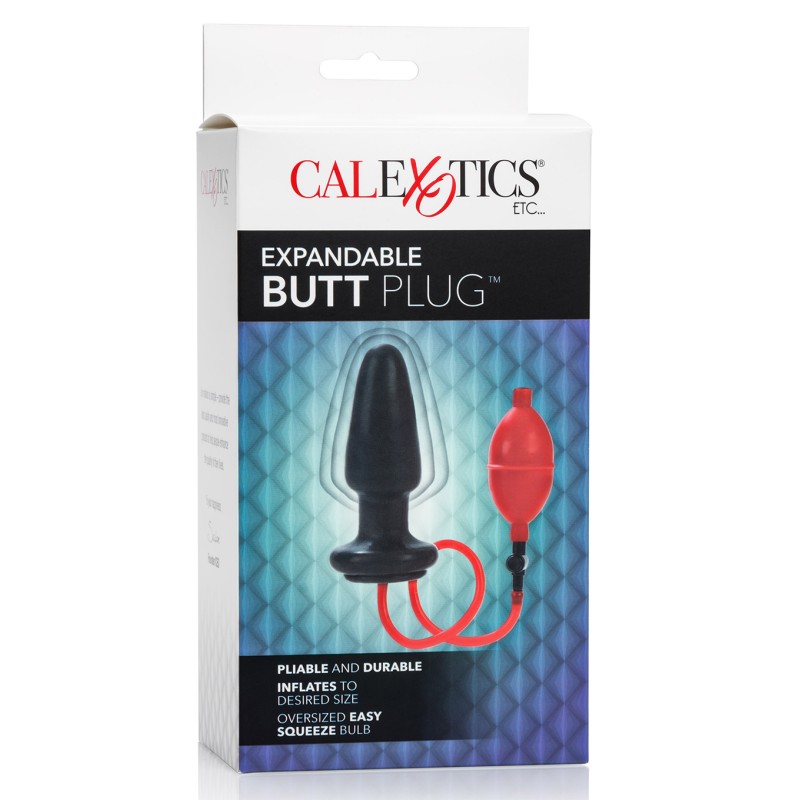 Plug-EXPANDABLE BUTT PLUG BLACK